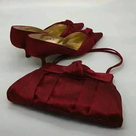 SILK evening bag - Picture 2 of 3